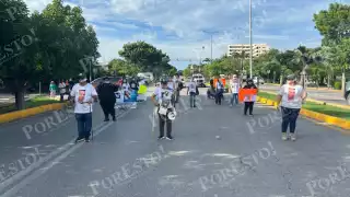 Colectivo “Verdad, Memoria y Justicia” marcharon en silencio por desaparecidos en Cancún