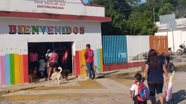 La movilidad de personas se registró desde temprana hora en Kantunilkín