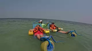 Calor extremo aumenta afluencia de visitantes en Playa Bonita Campeche  