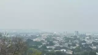 Calor intenso y bruma por incendios en Campeche no detienen las clases 