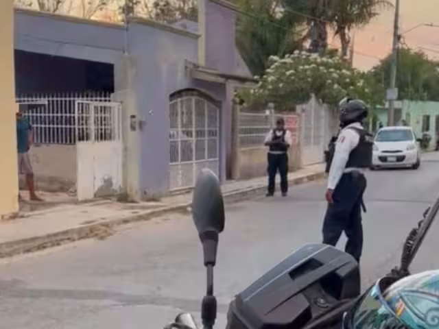 Al lugar llegaron elementos policíacos