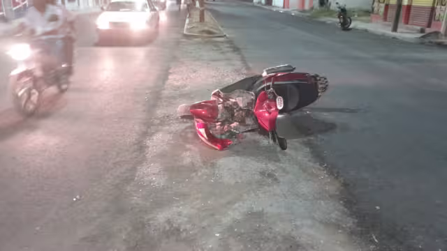 El responsable huyó del lugar