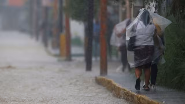 Las lluvias estarán programadas para el transcurso del día y durante la noche
