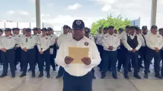 Policías de Campeche ponen fin a paro luego de tres meses  