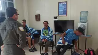 Secretaría de Marina  detiene a siete cubanos en Playa Norte, Isla Mujeres