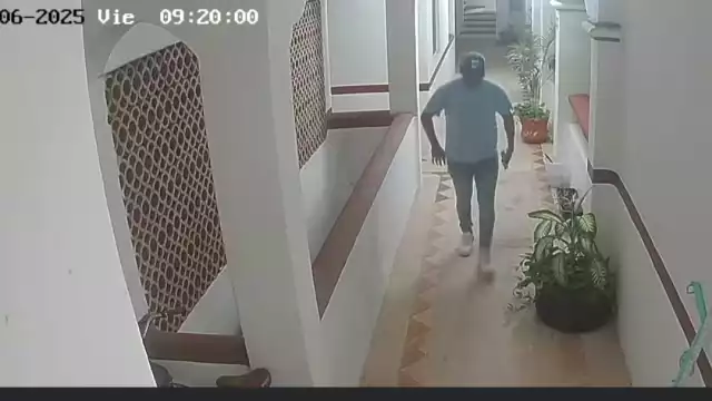 El responsable logró entrar sin mayores problemas al inmueble