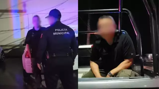 Al momento de la detención, los elementos de la policía, al detenido se le negaron colocarle esposas como indica el protocolo