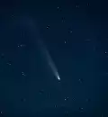 El cometa ya dejó el sistema solar