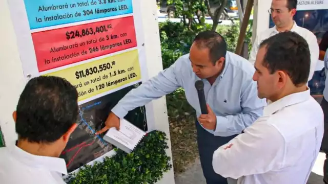 Según se informó, este dinero venía de un Fondo Metropolitano Municipal