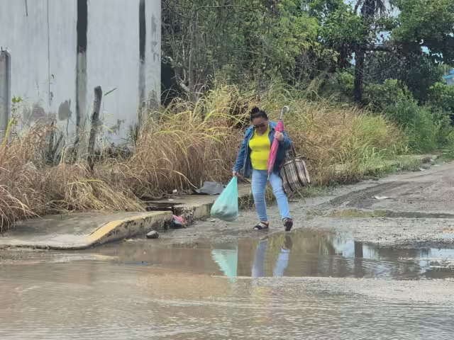 “En una caída te desnucas o fracturas”, dijo la vecina María.