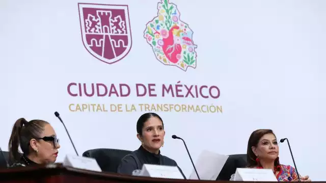 Bertha Alcalde Luján y Clara Brugada encabezaron la conferencia.