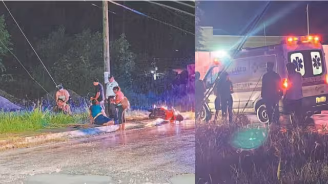 Todas fueron llevadas al hospital, una más grave