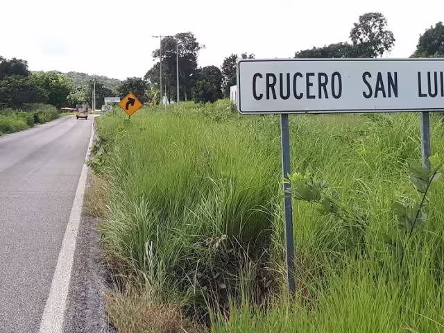 El ejido de Crucero San Luis no está afectado por la situación actual.