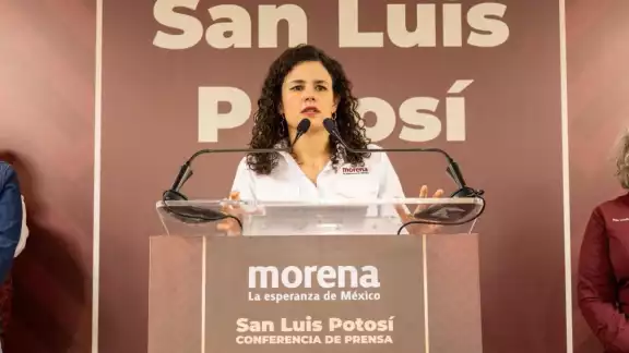 Luisa María Alcalde, presidenta nacional de Morena