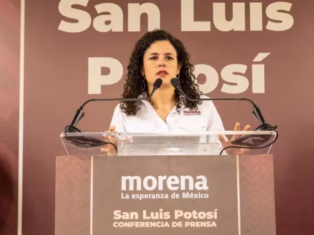 Luisa María Alcalde, presidenta nacional de Morena