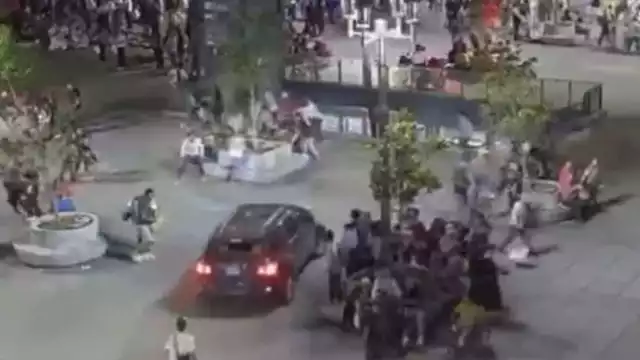 Conductor atropella a varias personas en Centro Histórico de Guadalajara