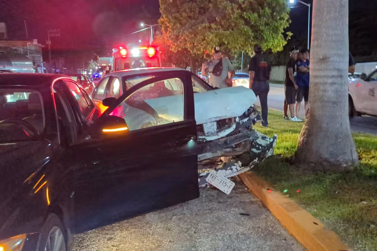 Conductor ebrio provoca carambola en Ciudad del Carmen - PorEsto