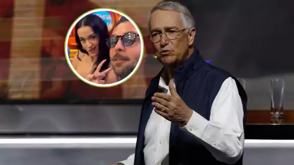 Katy Perry en el programa matutino de "Venga la alegría"