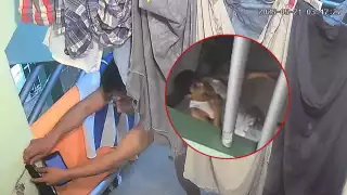 Cámara de seguridad capta a un hombre robando ropa interior de mujeres en Puerto Morelos: VIDEO