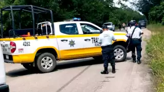 Los cuerpos de seguridad fueron activados a la una de la tarde y acudieron tres kilómetros de la cabecera municipal rumbo a Chiquilá