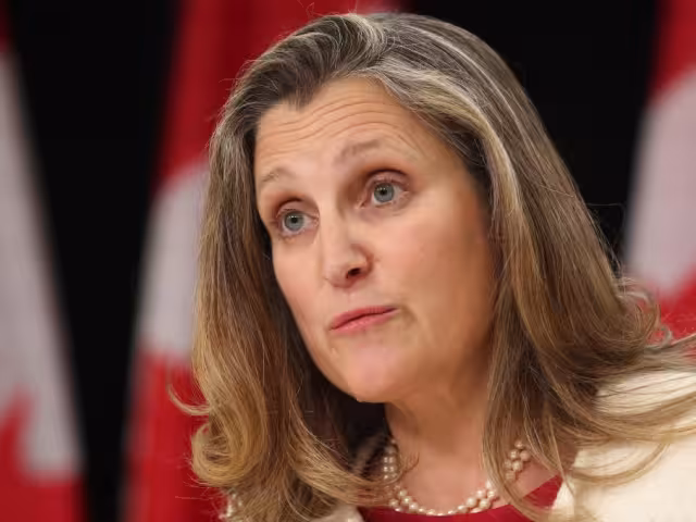 Chrystia Freeland , viceprimera ministra de Canadá