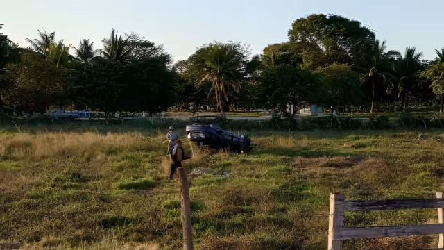 Conductor sufre golpes en el rostro tras accidente en la carretera Escárcega – Candelaria