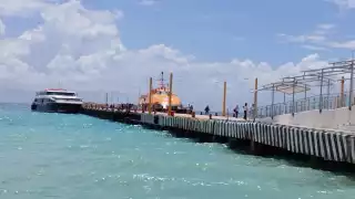 Cancelan cruce de ferrys por tormenta tropical