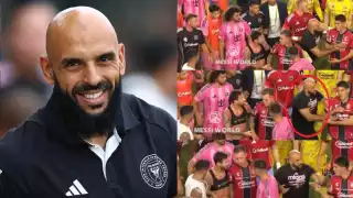  ¡Le ponen un alto al intocable! Expulsan de la Leagues Cup a guardaespalda de Messi por empujar a jugadores del Atlas