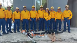 Brigada forestal de Xmabén se prepara para temporada crítica de incendios en Hopelchén