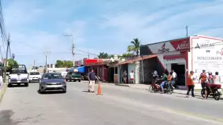 Realizan operativo vehicular en Sabancuy