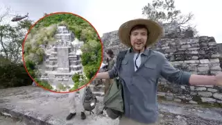 Mr Beast visitó zona prohibida de Calakmul: Esto es lo que dice el INAH