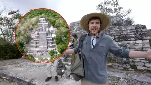 Visita a Calakmul por MrBeast sí fue legal, confirma el INAH Visita a Calakmul por MrBeast sí fue legal, confirma el INAH