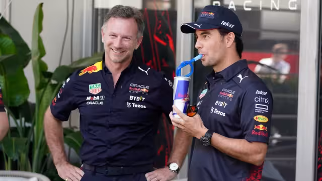 Horner no se encontraba feliz con Checo