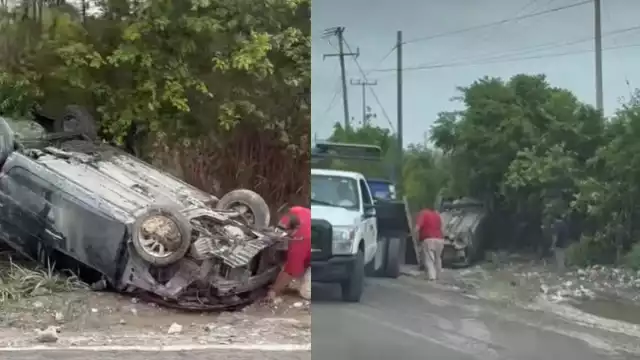 Testigos del accidente se acercaron para auxiliar a los lesionados