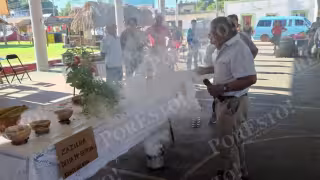 Productores de San Ángel, Solferino, El Ideal y Kantunilkín participaron en la ceremonia tradicional