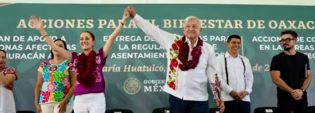 El presidente Andrés Manuel López Obrador envió su felicitación a la virtual presidenta electa, Claudia Sheinbaum, por su cumpleaños