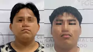 Detienen a dos presuntos líderes de banda dedicada al robo de motocicletas en Playa del Carmen