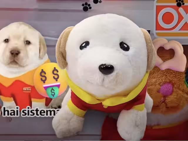 Los peluches se pueden comprar en los oxxos