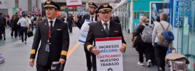 La huelga de pilotos de Aeroméxico ha sido prorrogada por la ASPA