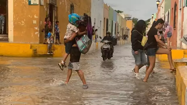 Las lluvias han provocado inundaciones en diferentes puntos.