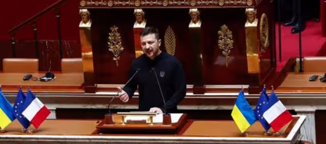 Volodimir Zelenski, presidente de Ucrania