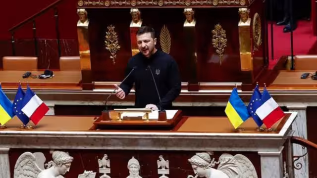 Volodimir Zelenski, presidente de Ucrania