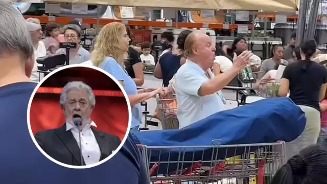 Hombre interpreta canción de ópera en el Costco de Mérida y sorprende a los clientes