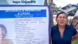 Madres buscadoras se plantan en palacio para exigir a fiscal Pedro Víveros que deje la simulación