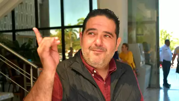 Titular de la secretaría de protección civil del Estado de Campeche, Anuar Dager Granja Titular de la secretaría de protección civil del Estado de Campeche, Anuar Dager Granja