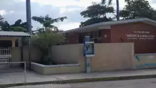 Descubren manta con amenazas en primaria de Concordia en Campeche 