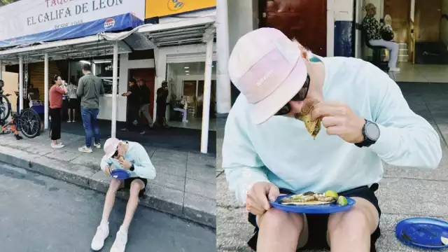 Valtteri aplicando el baquetazo en CDMX