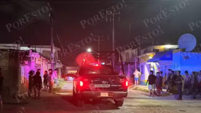 Los atacantes llegaron a bordo de una motocicleta, para después disparar y huir de la escena