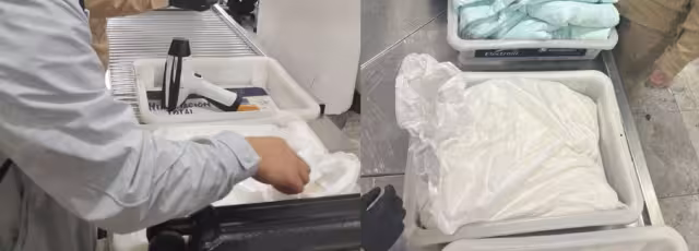 Un ciudadano chino fue detenido en el AICm con 10 kilogramos de metanfetaminas