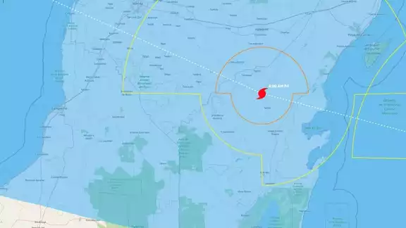 El centro del huracán Beryl no pasaría por territorio campechano. El centro del huracán Beryl no pasaría por territorio campechano.